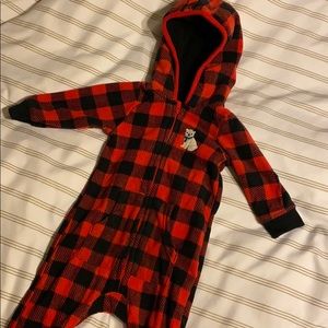 Carters fleece onesie